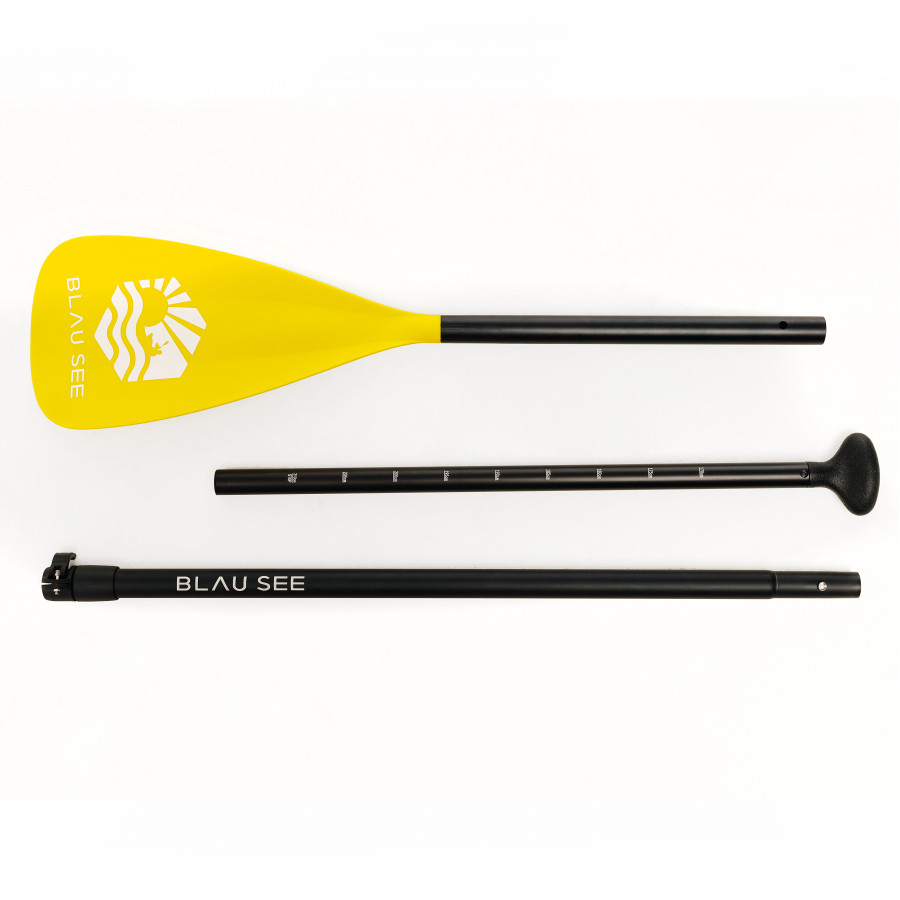 Алюминиевое весло Blau See 3-х секционное Алюминиевое весло Blau See 3-х секционное